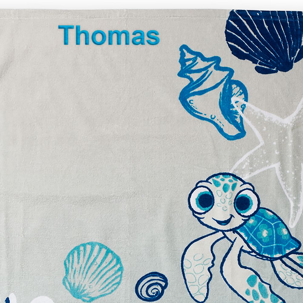 Crush and Squirt Beach Towel – Finding Nemo – Personalized