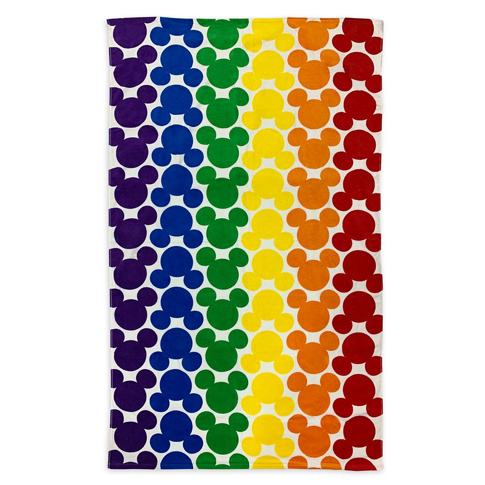 Rainbow Disney Collection Mickey Mouse Icon Jumbo Beach Towel – 2020