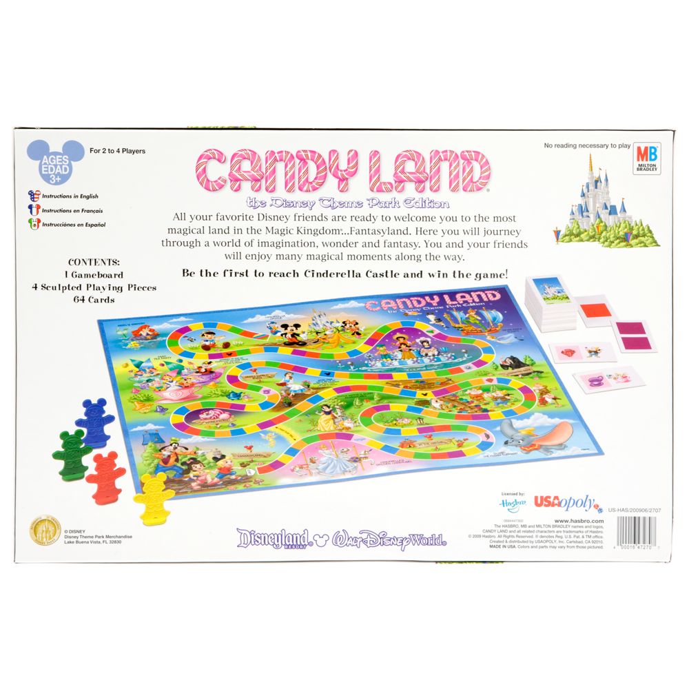 Disney Theme Park Edition Candyland&reg; Game