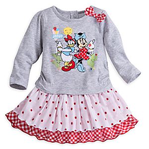 Minnie Mouse and Daisy Duck Happy Helpers Knit Dress for Baby