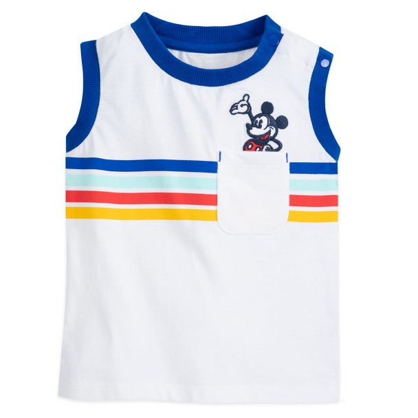 Mickey Mouse and Donald Duck Tank Top and Shorts Set for Baby