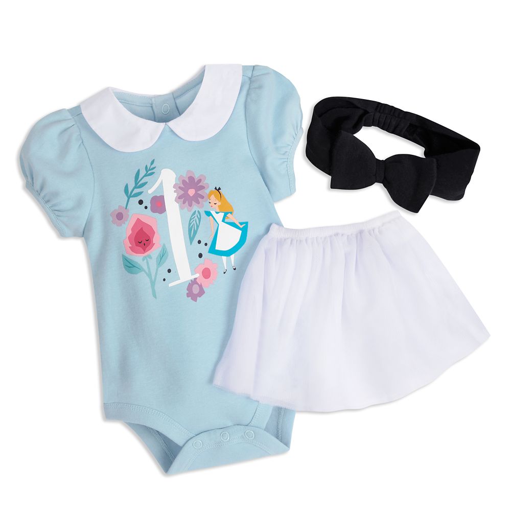 Alice in wonderland 1st birthday outfit best sale