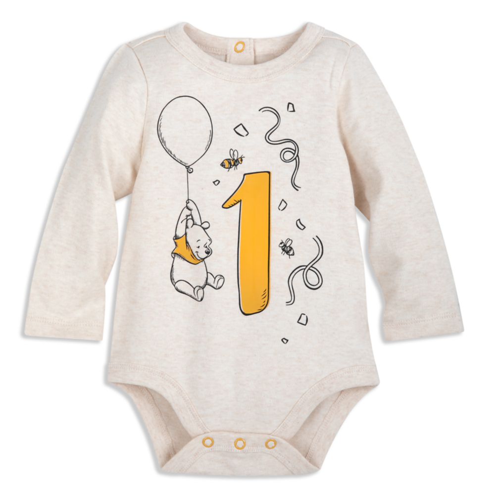 Winnie the Pooh First Birthday Layette Set