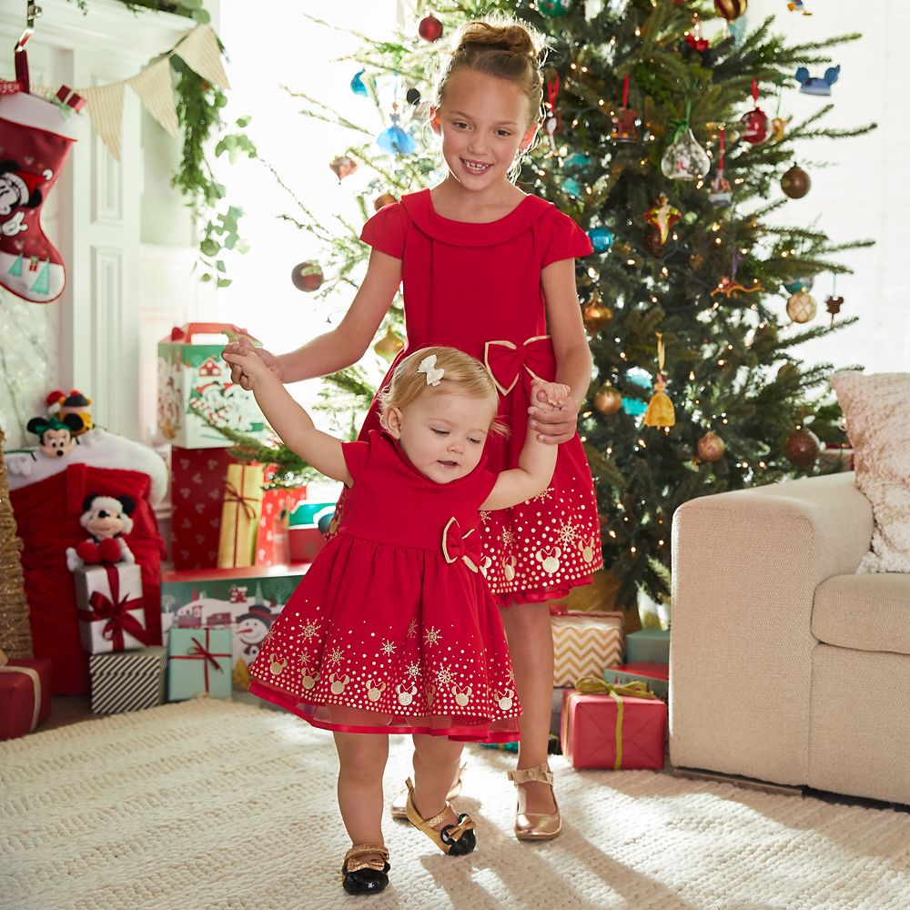 minnie mouse christmas dress for toddlers