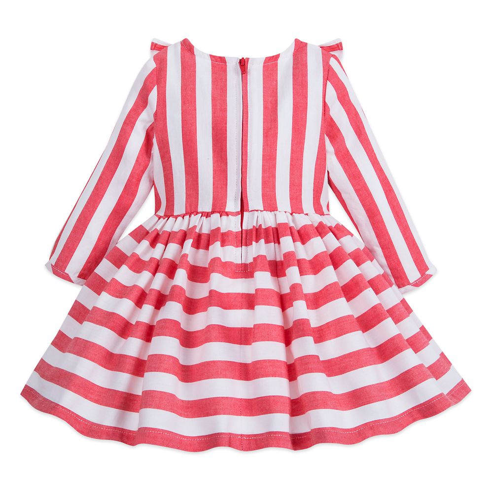 Minnie Mouse Striped Dress and Headband Set for Baby