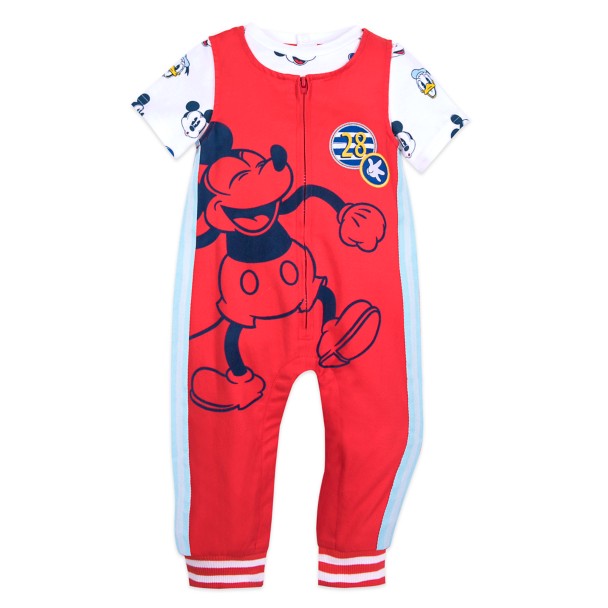 Mickey Mouse and Donald Duck Dungaree Set for Baby