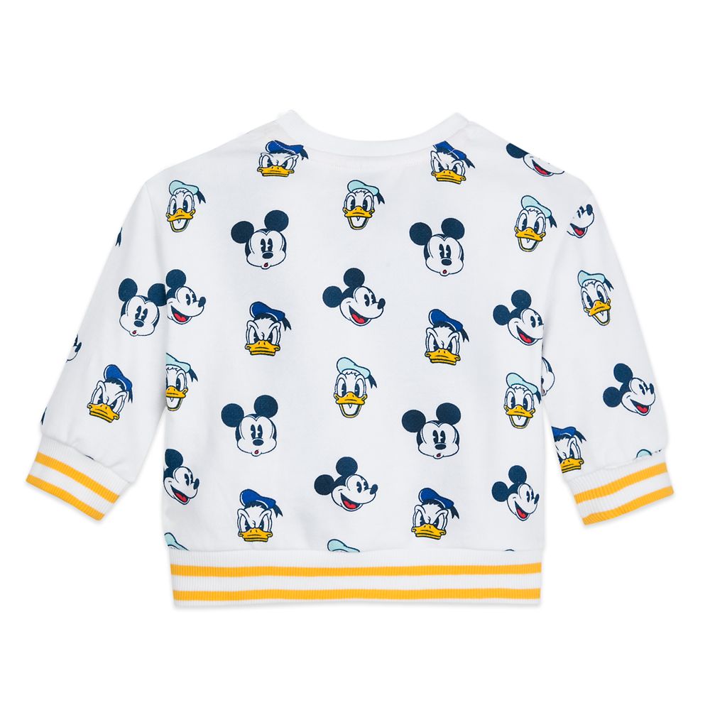 Mickey Mouse and Donald Duck Knit Top and Pant Set for Baby