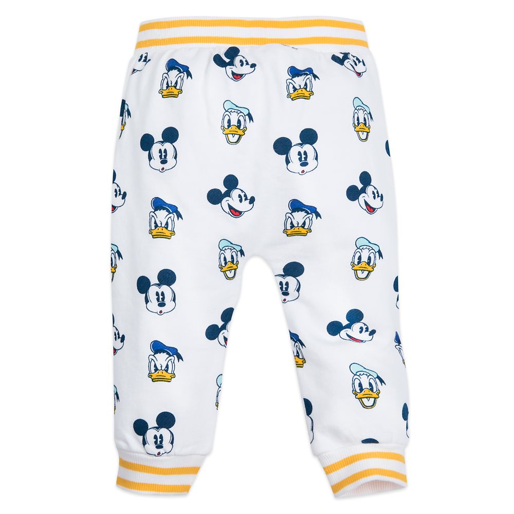 Mickey Mouse and Donald Duck Knit Top and Pant Set for Baby