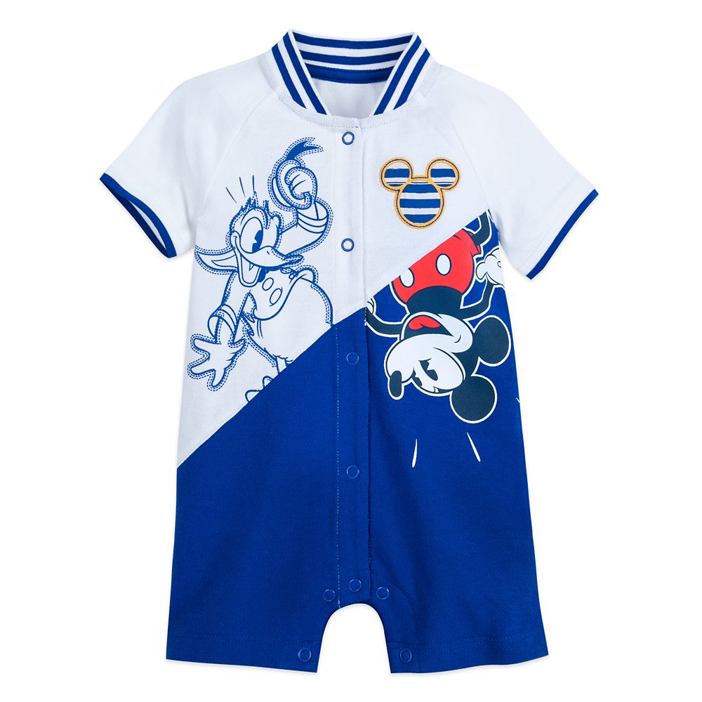 Mickey Mouse and Donald Duck Romper for Baby