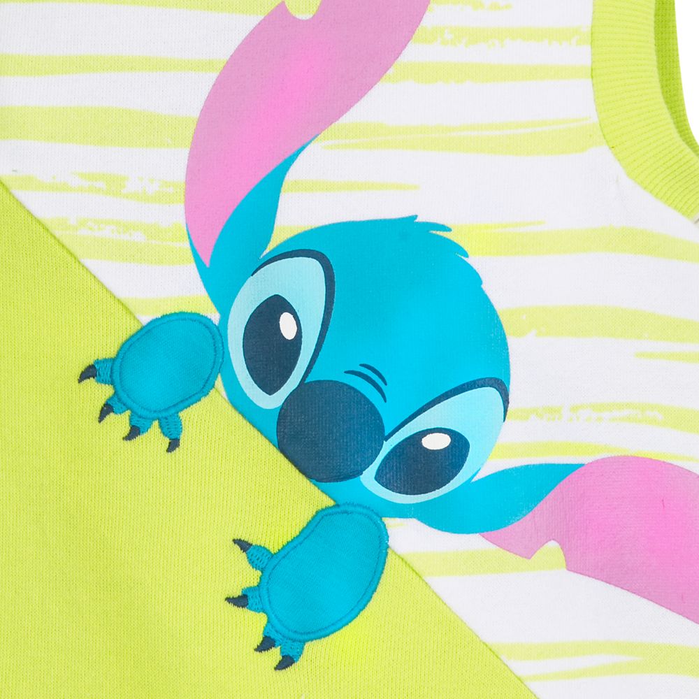 Stitch Sleeveless Romper for Baby