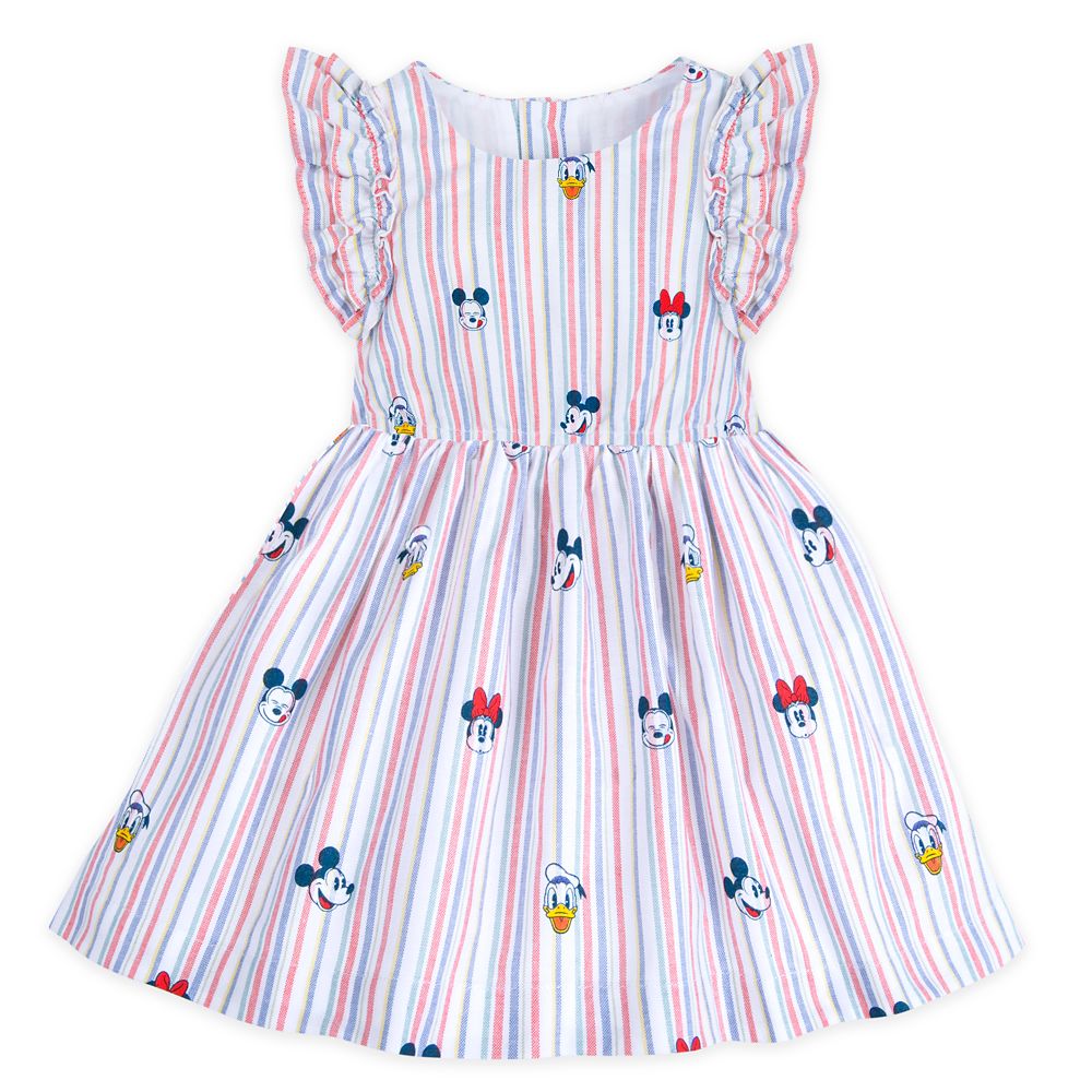 Mickey Mouse and Friends Summer Fun Woven Dress for Baby