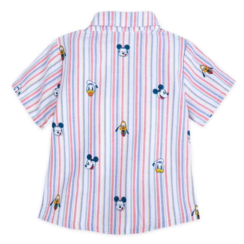 Mickey Mouse and Friends Summer Fun Woven Shirt for Baby