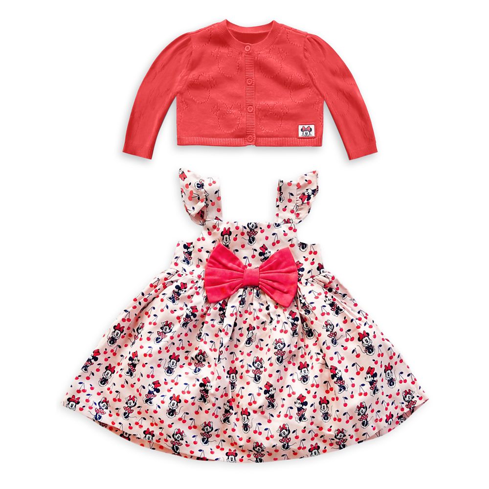Minnie Mouse Dress and Cardigan Set for Baby