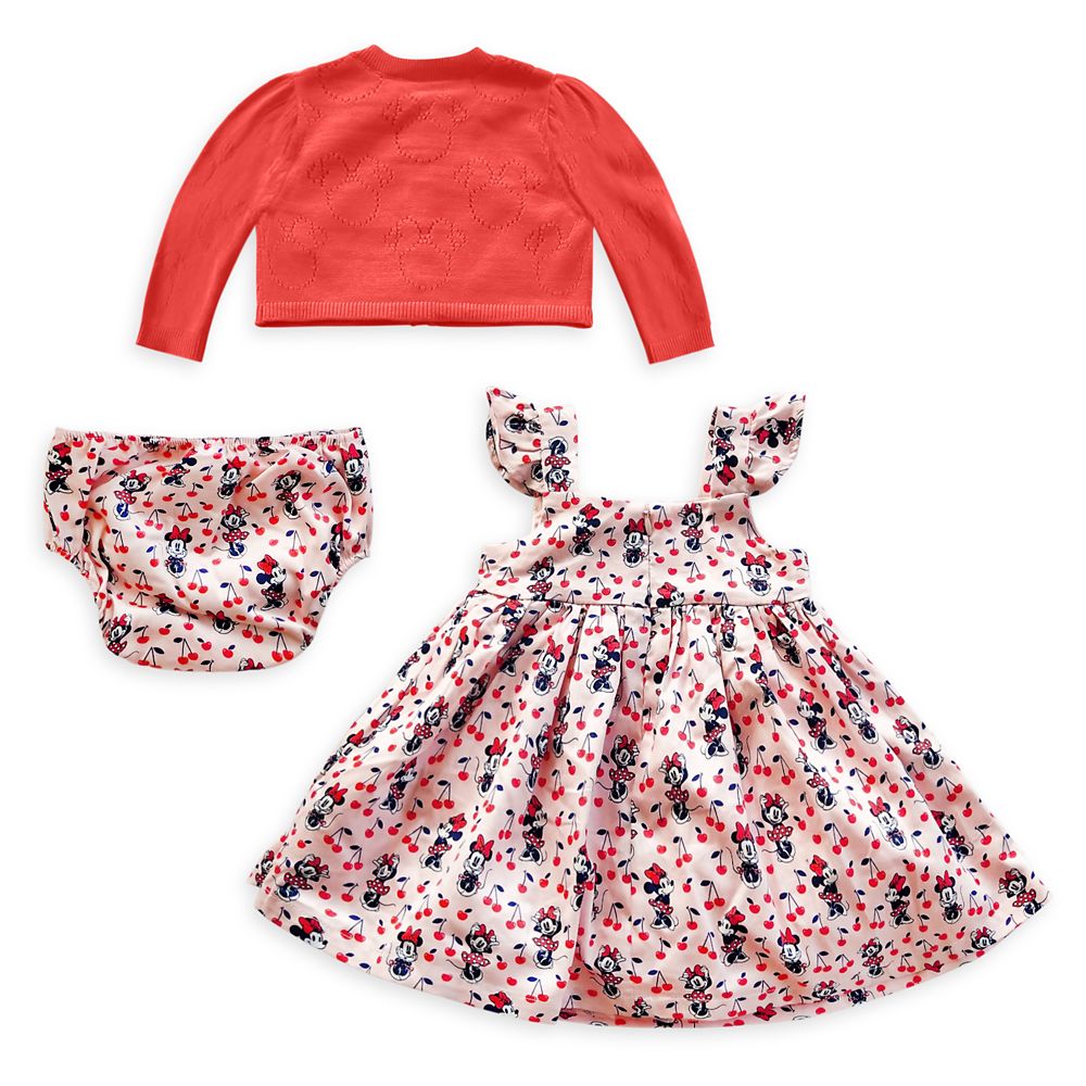 Minnie Mouse Dress and Cardigan Set for Baby