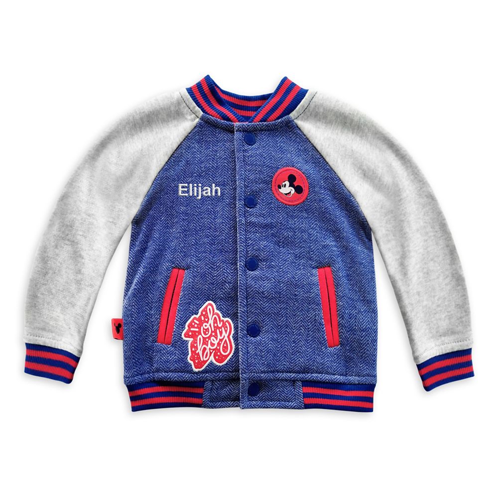 Mickey Mouse Varsity Jacket for Baby