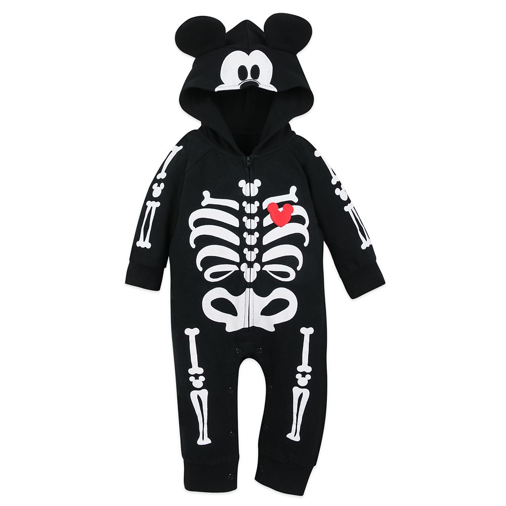 Mickey Mouse Skeleton Romper for Baby Official shopDisney