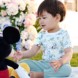 Mickey Mouse Vintage-Style Bodysuit and Pants Set for Baby