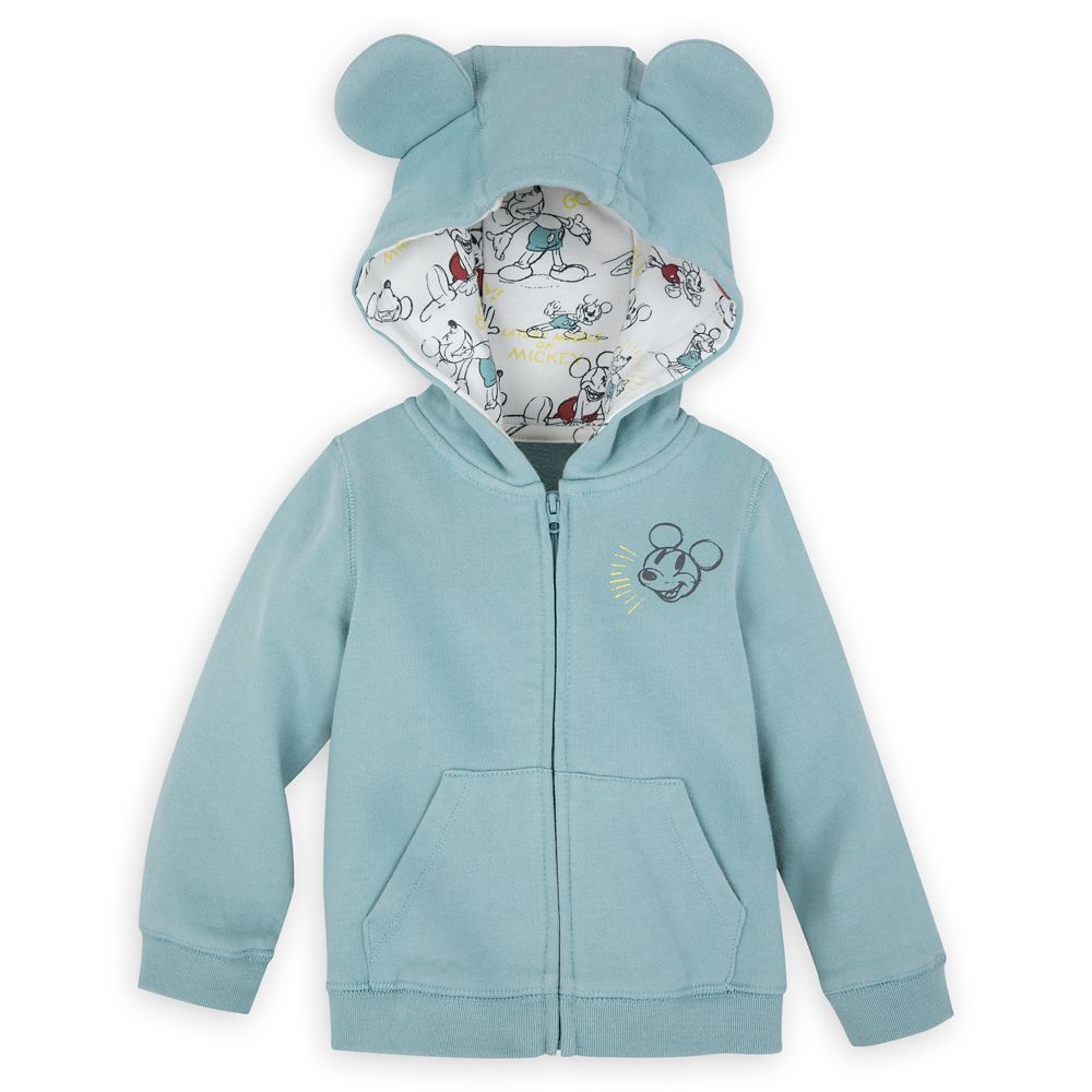Mickey Mouse Vintage-Style Hoodie for Baby available online for purchase