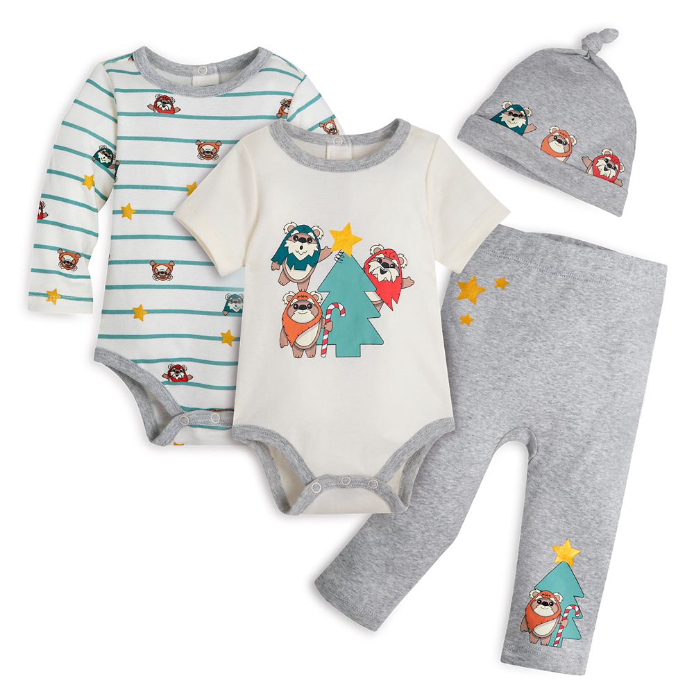 Ewok Holiday Gift Set for Baby – Star Wars is now available