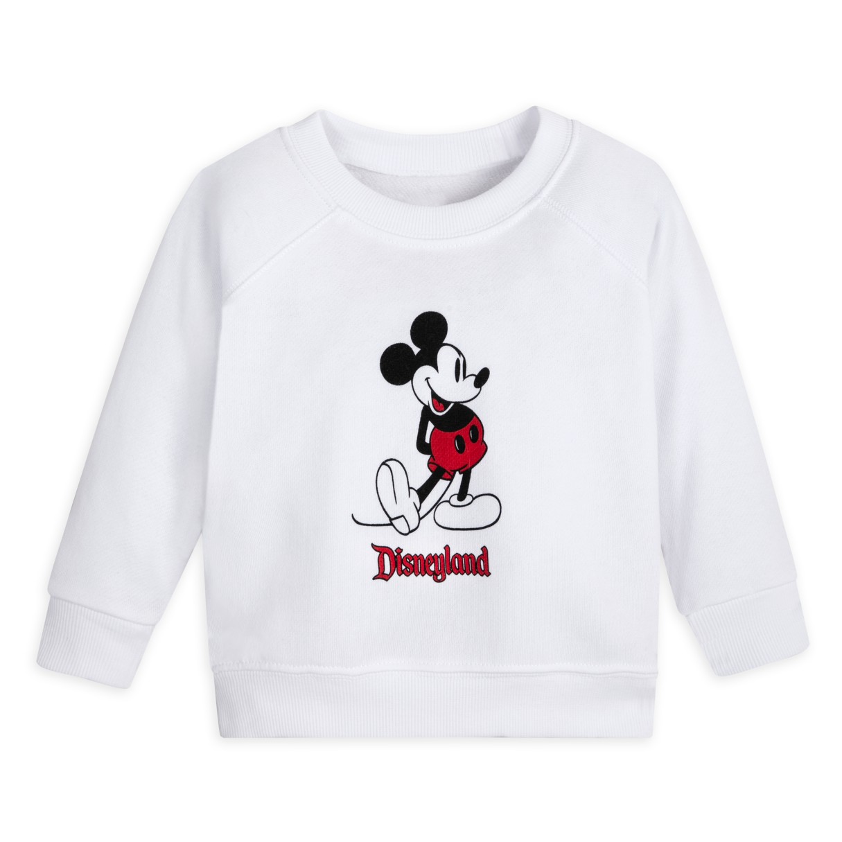 Mickey Mouse Classic Sweatshirt for Baby – Disneyland – White