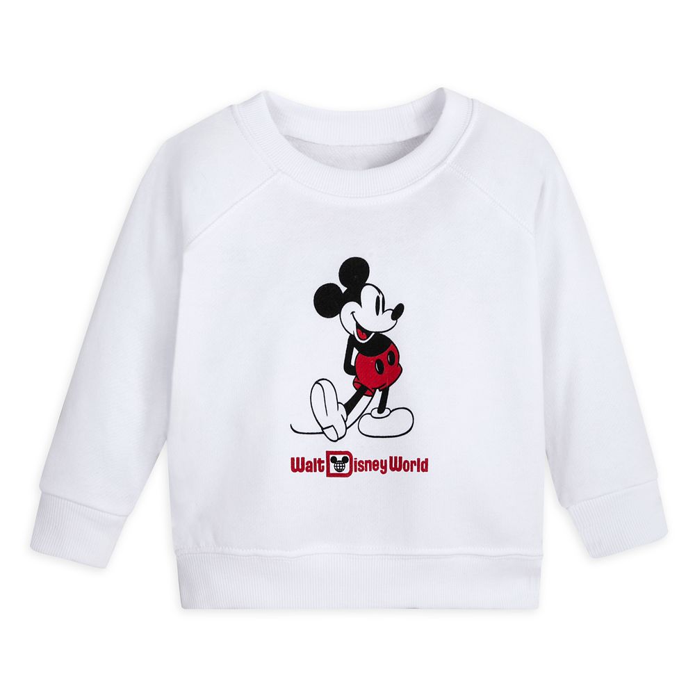 Mickey Mouse Classic Sweatshirt for Baby  Walt Disney World  White