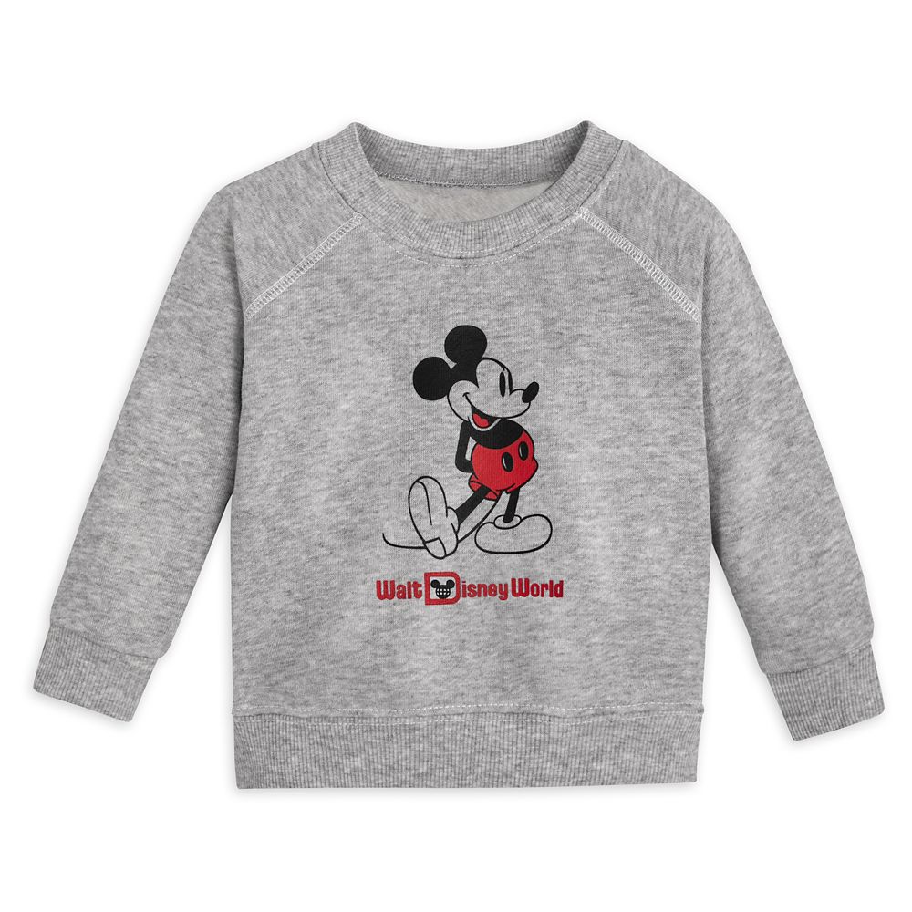 Mickey Mouse Classic Sweatshirt for Baby  Walt Disney World  Gray