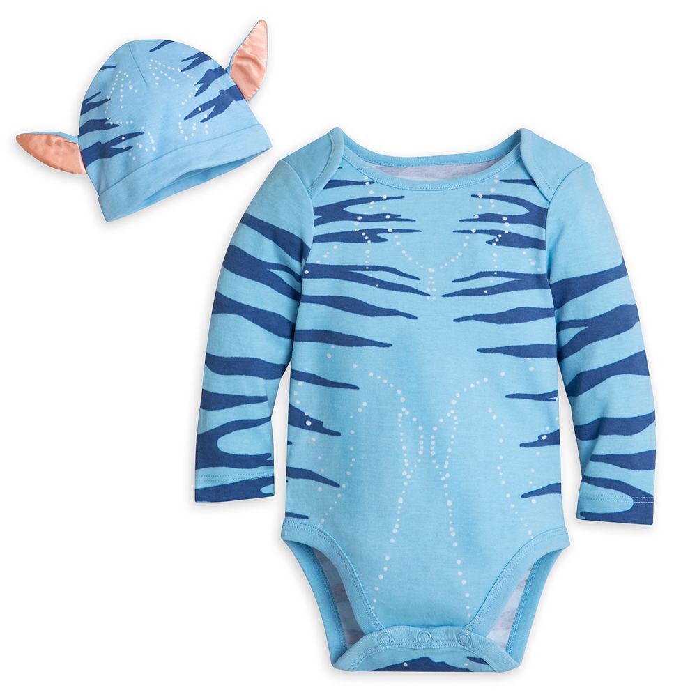 Na’vi Costume Bodysuit and Beanie Set for Baby – Pandora – The World of Avatar is here now