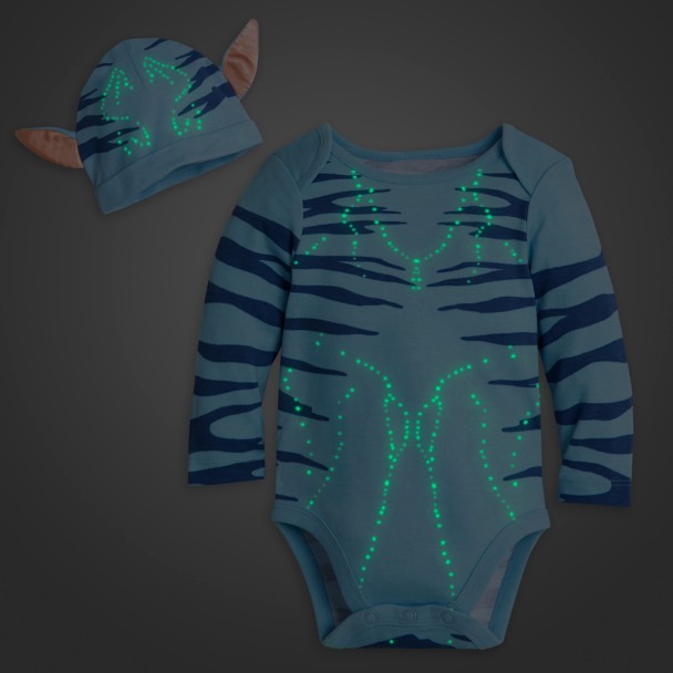 Na'vi Costume Bodysuit and Beanie Set for Baby – Pandora – The World of Avatar