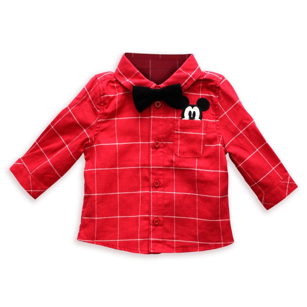 Mickey Mouse Holiday Shirt and Pant Set for Baby