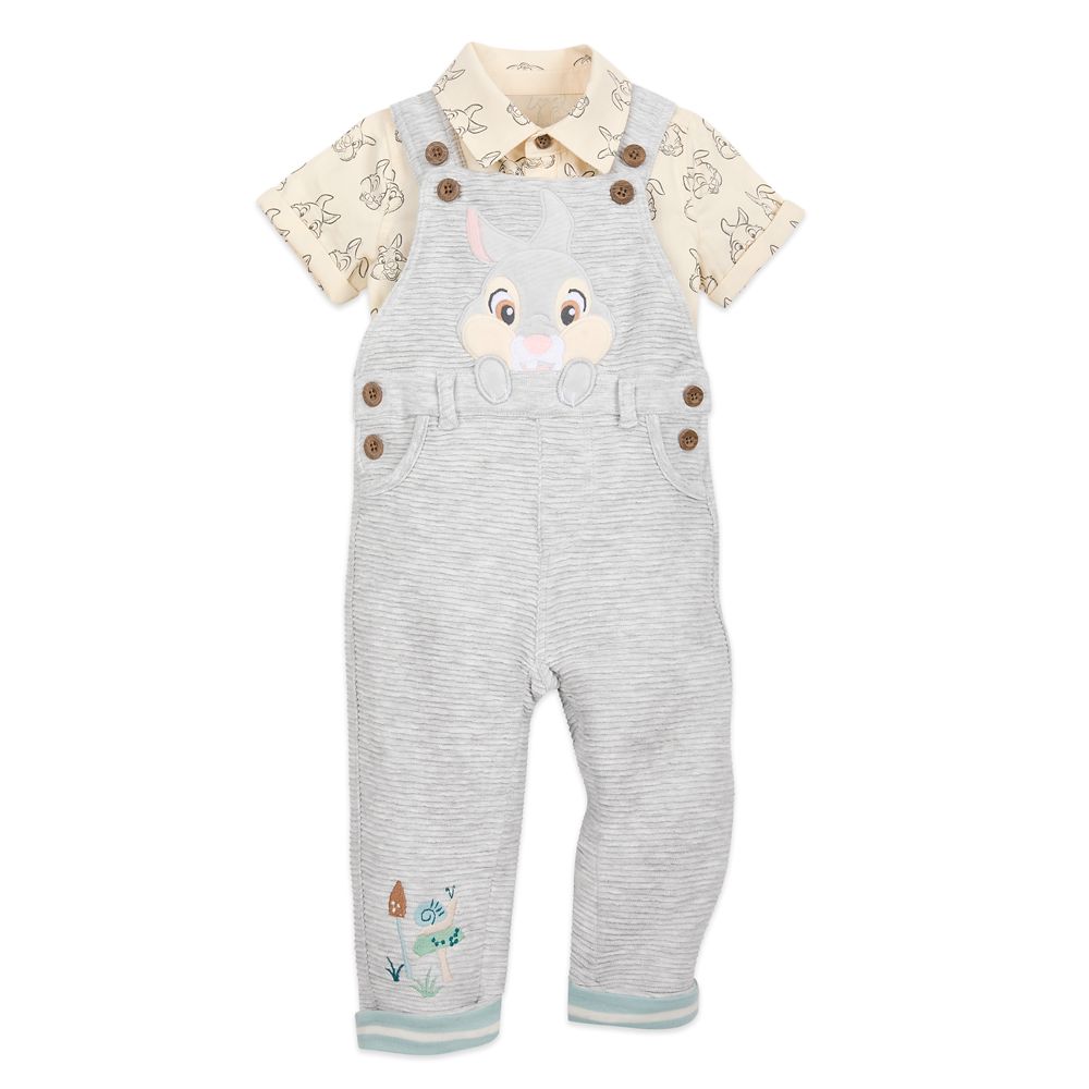 Thumper Dungaree and Shirt Set for Baby