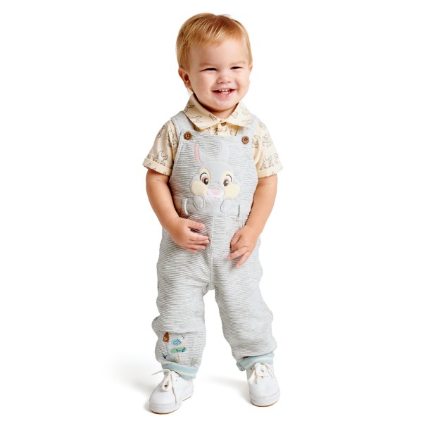 Thumper Dungaree and Shirt Set for Baby