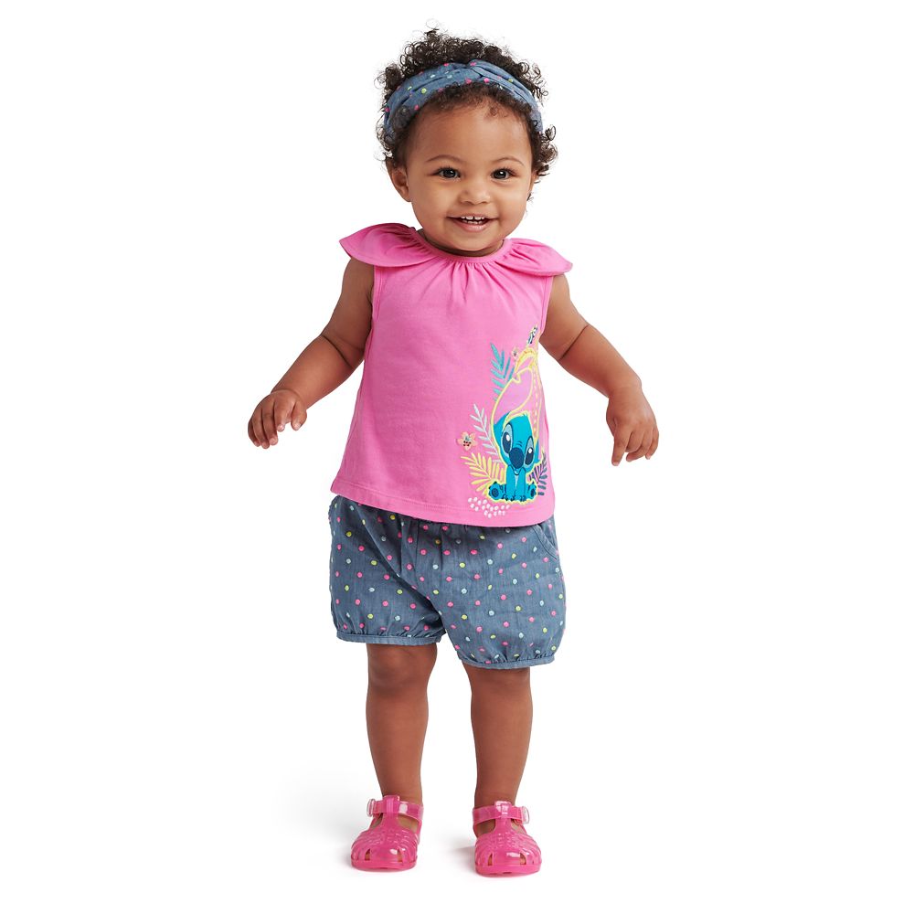 Stitch Top and Shorts Set for Baby