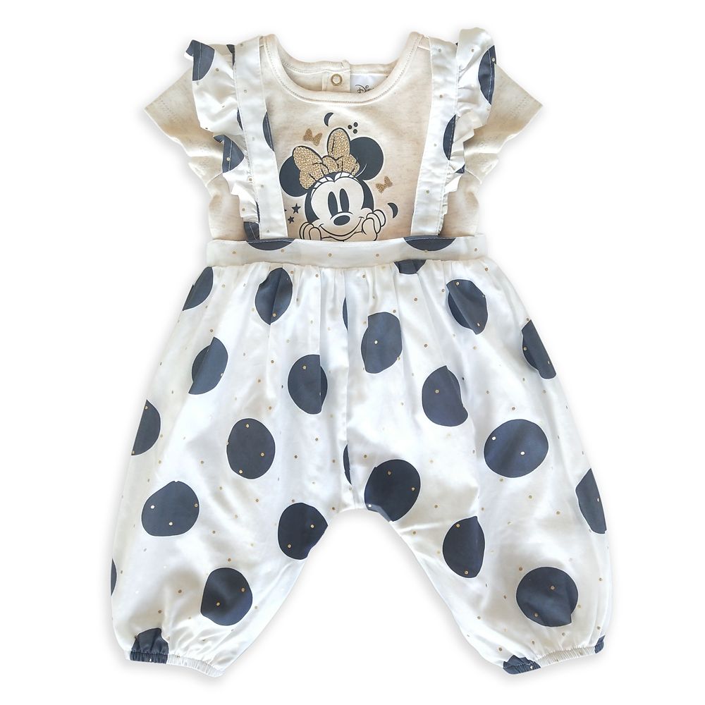 Minnie Mouse Bubble Romper and Bodysuit Set for Baby