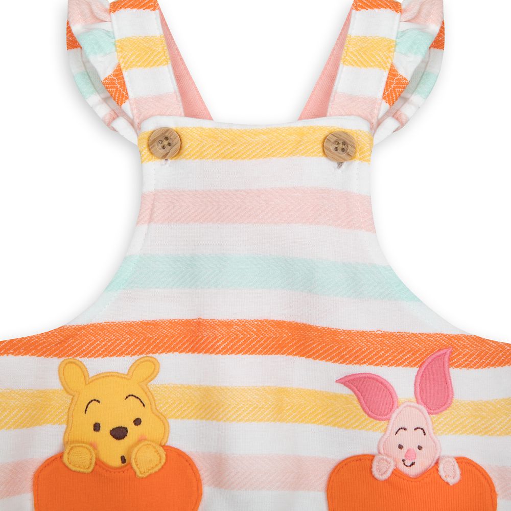 Winnie the Pooh and Piglet Romper Set for Baby