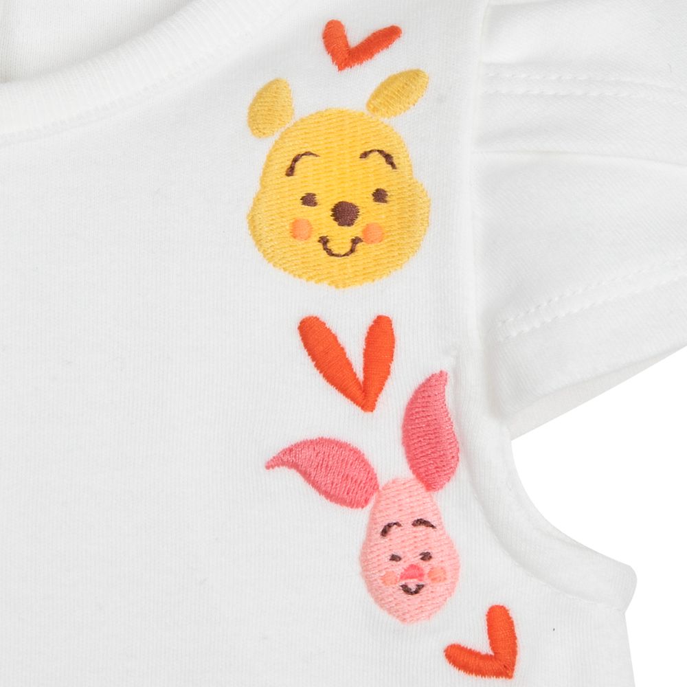 Winnie the Pooh and Piglet Romper Set for Baby