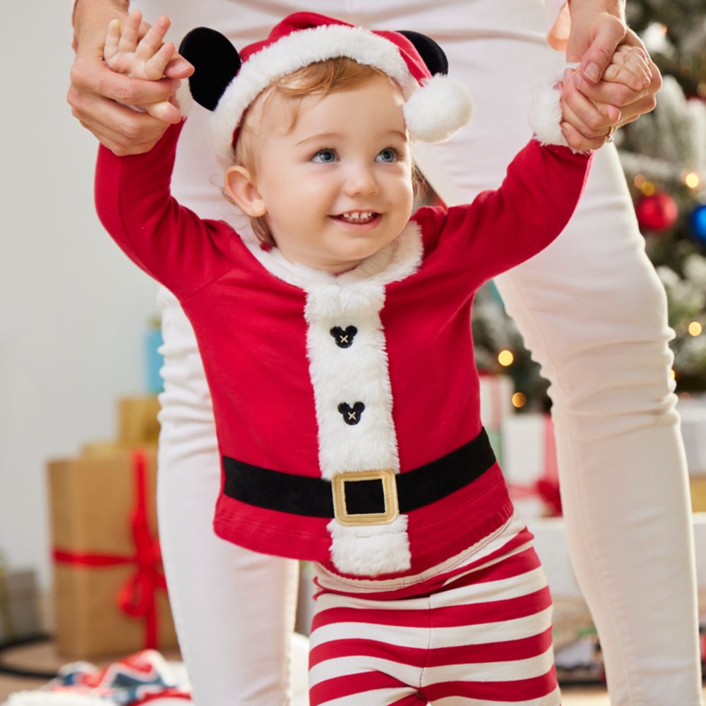 Santa Mickey Mouse Costume for Baby