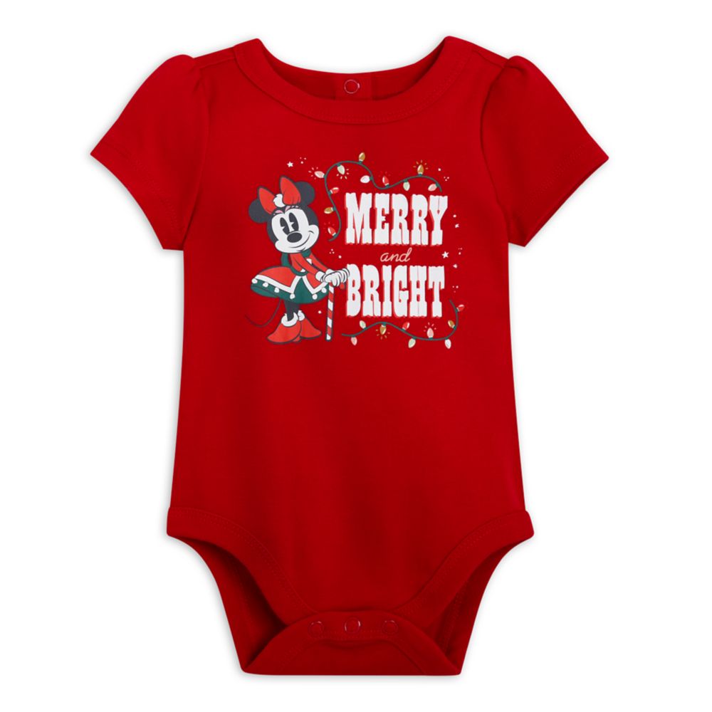 Minnie Mouse Christmas Sleepwear Set for Baby