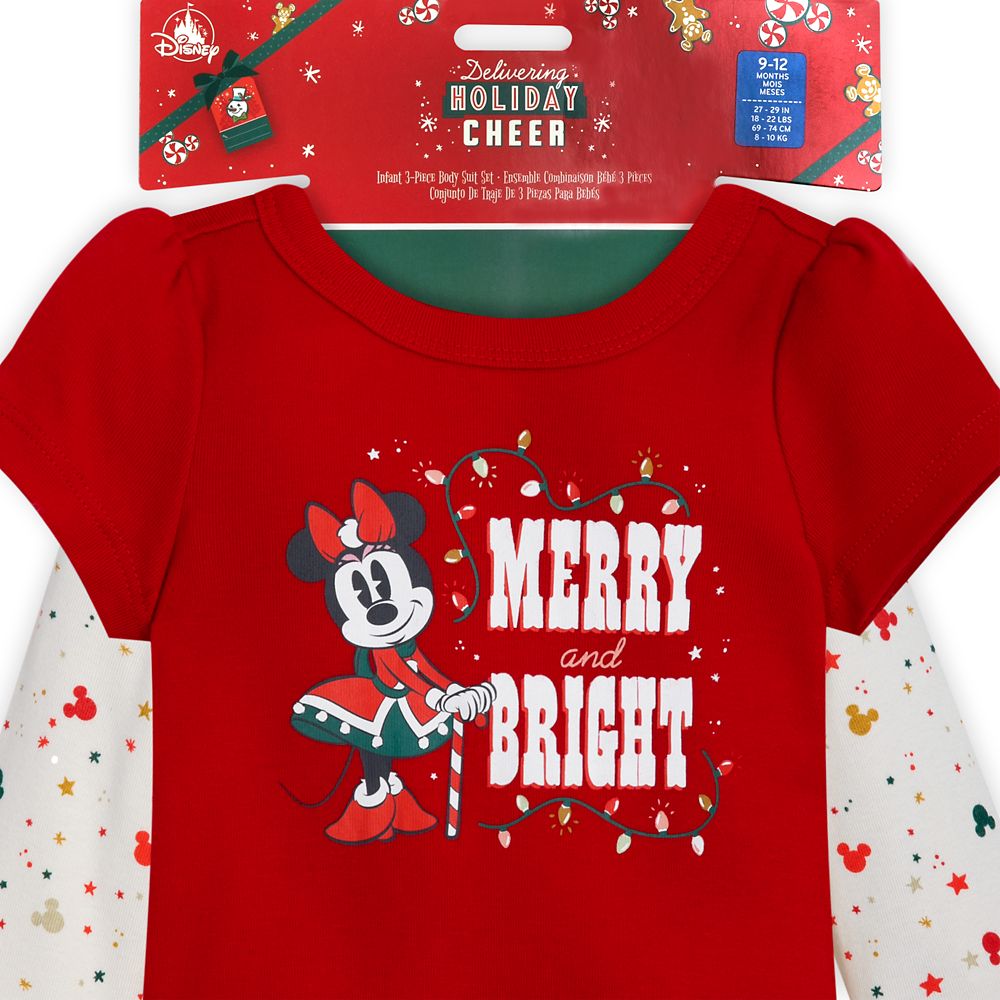 Minnie Mouse Christmas Sleepwear Set for Baby