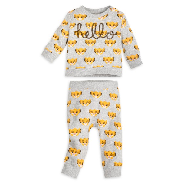 Simba Sweatsuit Set for Baby – The Lion King