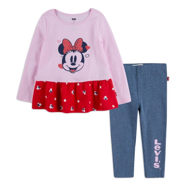 Minnie Mouse Top and Pants Set for Baby by Levi's