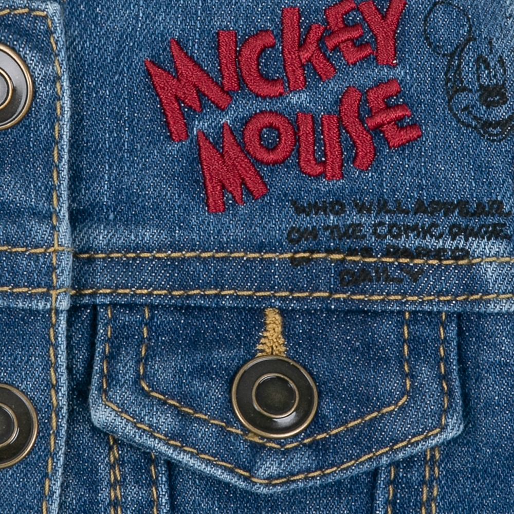 Mickey Mouse Vintage-Style Denim Jacket for Baby