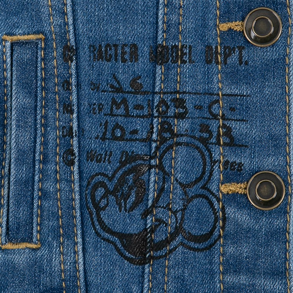 Mickey Mouse Vintage-Style Denim Jacket for Baby