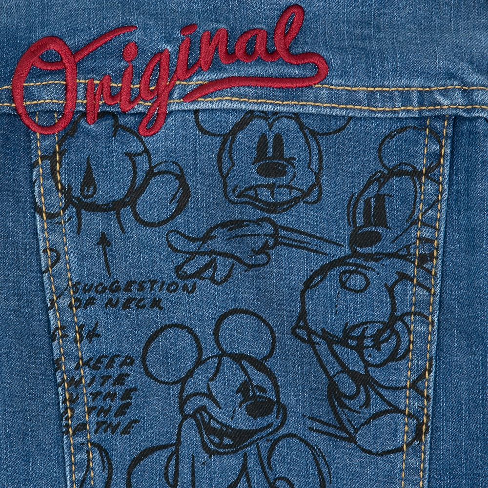 Mickey Mouse Vintage-Style Denim Jacket for Baby