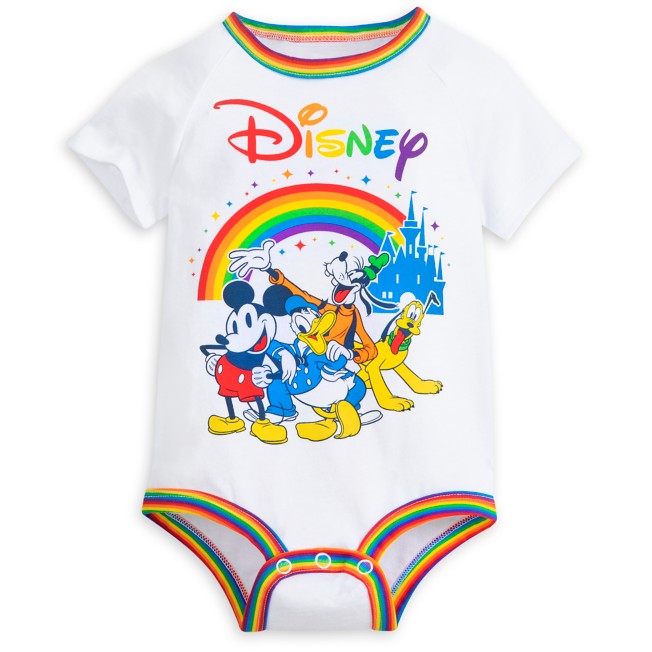 Mickey Mouse and Friends Bodysuit for Baby – Rainbow Disney Collection