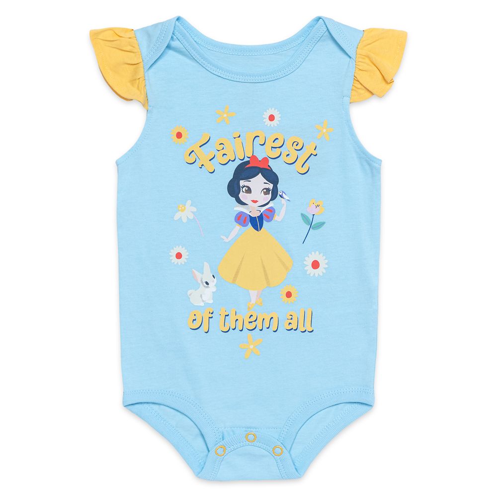 Snow White Bodysuit for Baby is now available