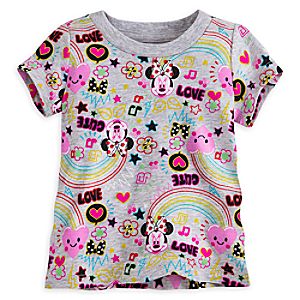 Minnie Mouse Graphic Print Tee for Baby