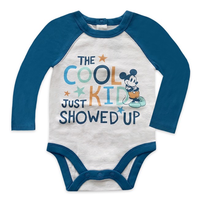Mickey Mouse Raglan Bodysuit for Baby