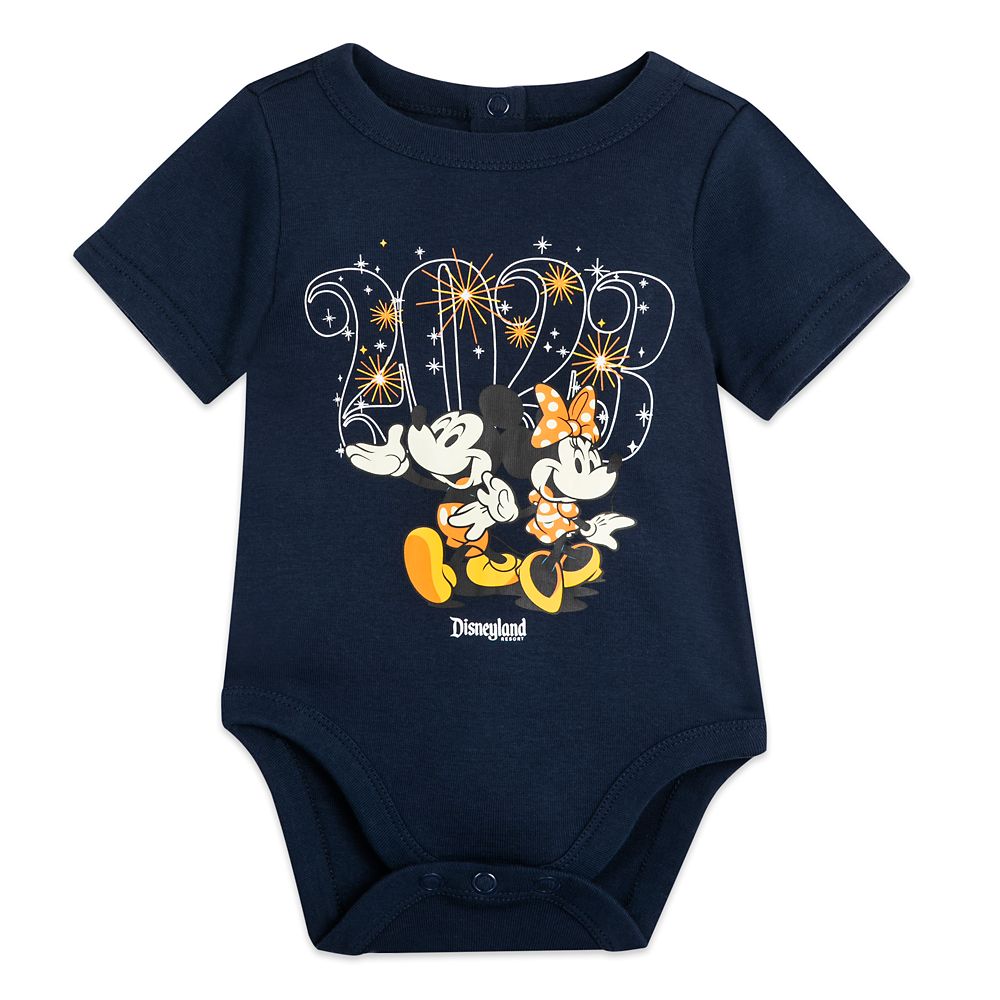 Mickey and Minnie Mouse Bodysuit for Baby  Disneyland 2023