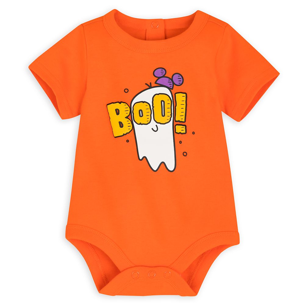 Mouseketeer Ghost Halloween Bodysuit for Baby