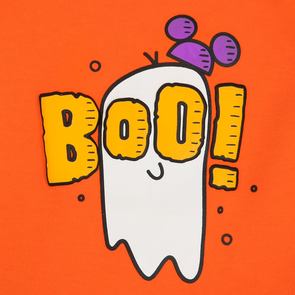 Mouseketeer Ghost Halloween Bodysuit for Baby